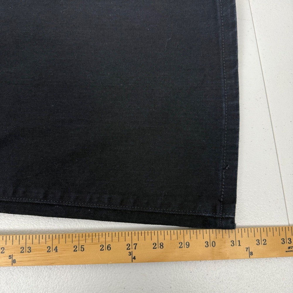 Vtg Levis 515 Bootcut Jeans Womens 16M‎ Black Mid Rise Stretch Denim 515-0215 - Picture 5 of 12